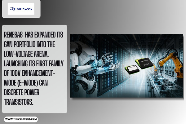 E-mode GaN discrete power transistors by Renesas for AI The Volt Post