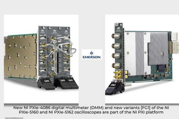 Emerson NI PXI instruments NI PXIe-4086, NI PXIe-5160 The Volt Post