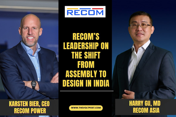 Karsten Bier, Harry Gu RECOM Asia on Indian Strategy The Volt Post 
