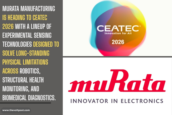 Murata at CEATEC 2026, Sensing Technologies for Robotics The Volt Post