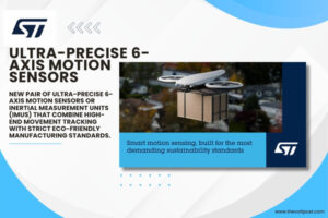 ST new motion sensing, ultra-precise 6-axis sensors IMUs The Volt Post