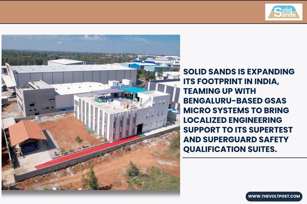 Solid Sands, GSAS Micro Systems Partners To Expand in India The Volt Post