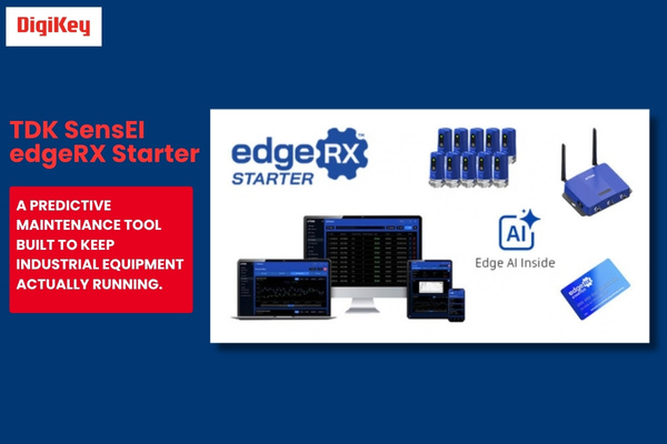 TDK SensEI edgeRX Starter Only at DigiKey The Volt Post