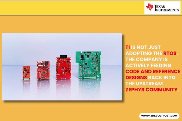 TI full embedded portfolio on Zephyr Project, Zephyr RTOS The Volt Post