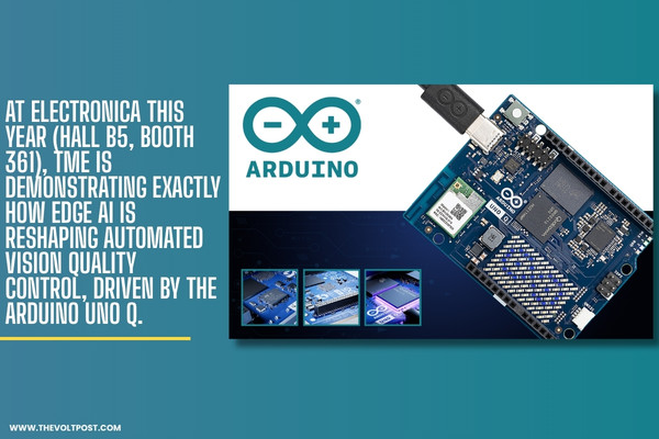 TME Edge AI by Arduino UNO Q at electronica Munich The Volt Post