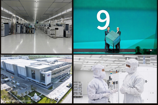 Infineon semiconductor manufacturing site in Samut, Bangkok