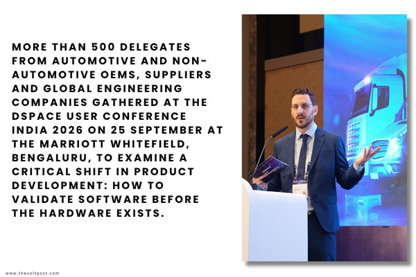 dSPACE User Conference India 2026 Success The Volt Post6