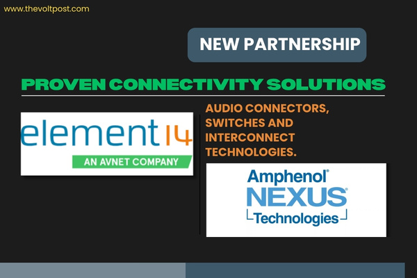 element14, Amphenol NEXUS Partners for Connectors Switching The Volt Post